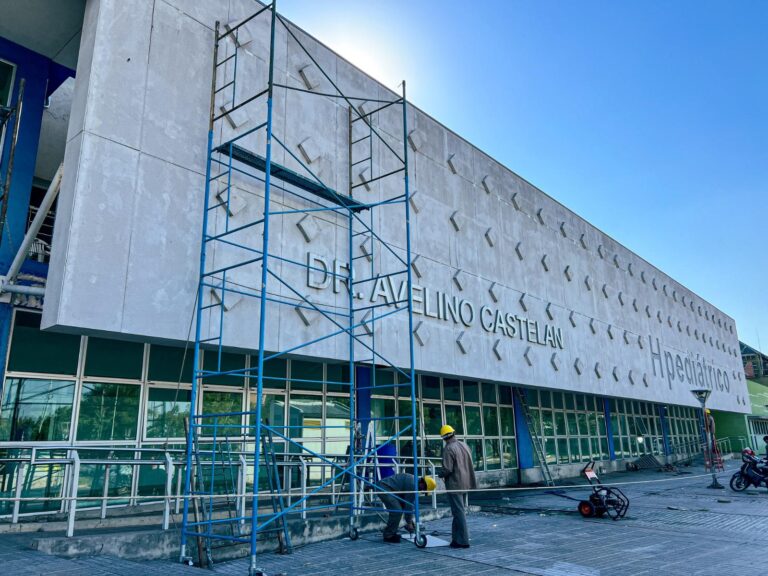Qué saber de las reparaciones que se están haciendo en el Pediátrico