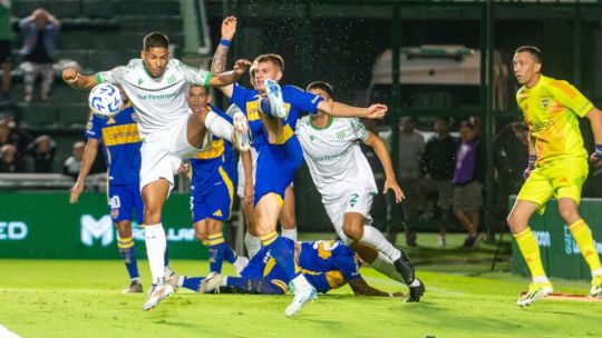 Boca acertó un cabezazo de Di Lollo y se llevó 3 puntos valiosos de Banfield
