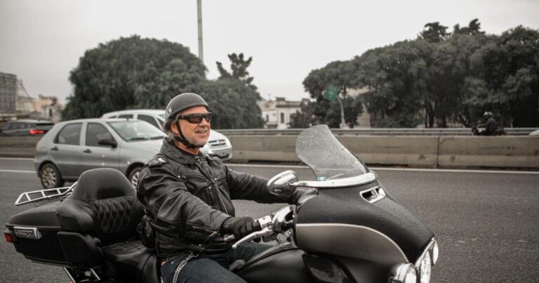 Dolor, reproches y caravana motoquera en el adiós a Sergio Sirotka, fanático de Harley-Davidson