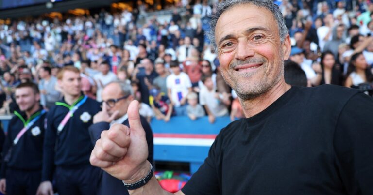 Luis Enrique va por todo con el PSG: «Ganar todos los títulos y hacer lo que nadie ha hecho»