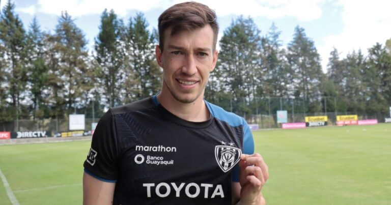 Richard Schunke, capitán de Ind. del Valle: «Esperemos que River no despierte»