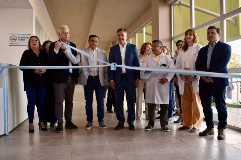 Inauguraron refacciones y el nuevo resonador magnético en el Hospital Pediátrico