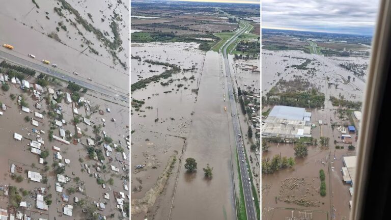 Temporal en Buenos Aires: ya son más de 2.500 los evacuados y 40 los distritos afectados