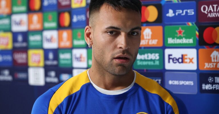 Lautaro Martínez en la previa a la final de Champions: «Es el objetivo que me falta»