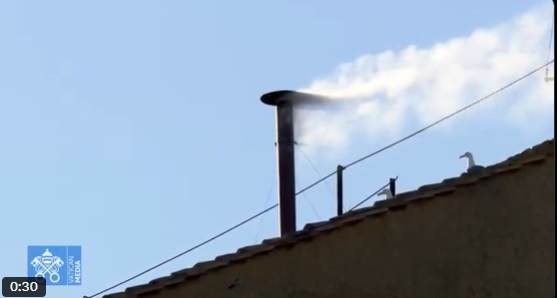 Habemus papam: hay fumata blanca