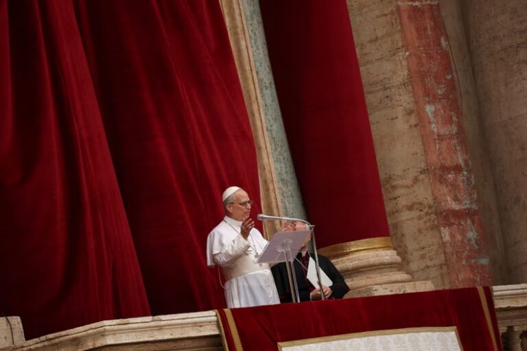 El papa León XIV llamó a los grandes hombres del mundo a detener la guerra