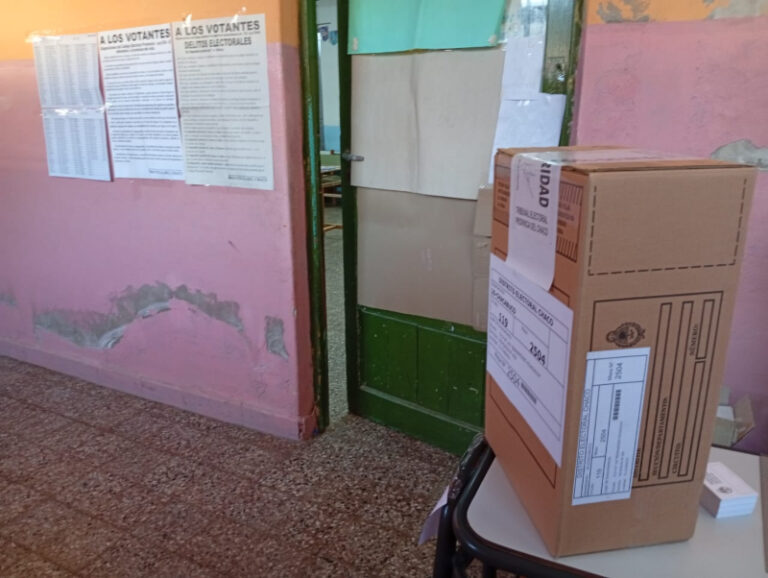 En Resistencia, la participación del electorado promedió entre el 45% y el 50%