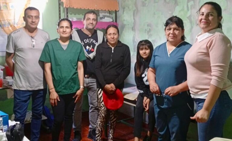 Tras cuatro años de inactividad, reabrieron dos puestos sanitarios en General Pinedo