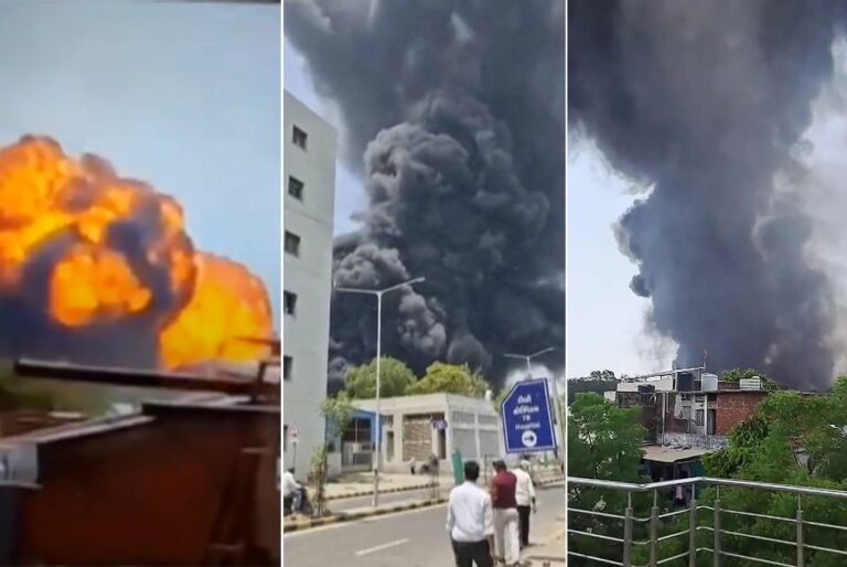 Video: así fue el momento en que el avión de Air India se estrelló minutos después de despegar