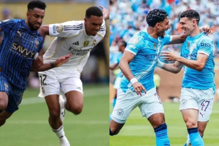 Real Madrid y Manchester City van por el pase a octavos en el Mundial de Clubes