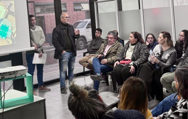 El Ipduv se reunió con adjudicatarios de los departamentos del Barrio Puertas del Sol