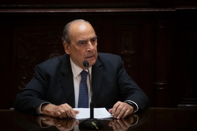 Guillermo Francos defendió la gestión del Gobierno ante el Senado