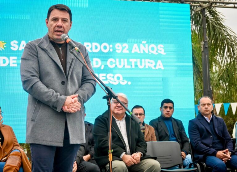 Resico estuvo presente en el aniversario de San Bernardo