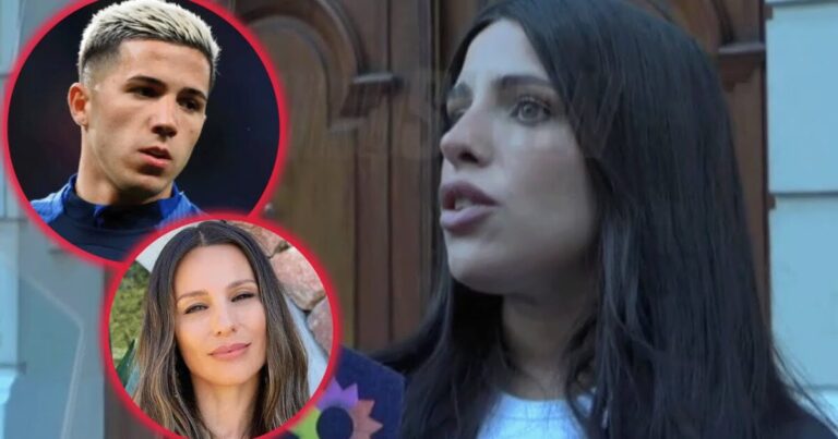 Cómo fueron los mensajes que se mandaron Valentina Cervantes y Pampita por Enzo Fernández