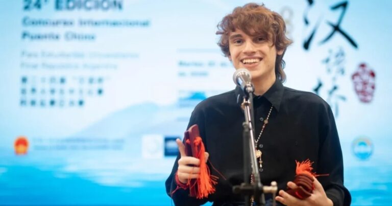 El argentino que mejor habla chino viaja al mundial y saca pecho: «Quiero ganar, no voy a pasear»