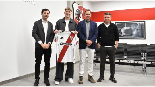 Nuevo blindaje en River: Colidio renovó su contrato con una cláusula millonaria