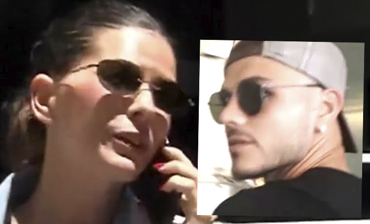 La China Suárez explotó tras el video hot de Mauro Icardi a otra mujer y hay escándalo total