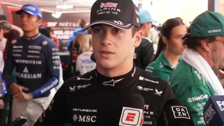Franco Colapinto, molesto tras la Sprint en el GP de Bélgica: «El auto se cayó a pedazos»