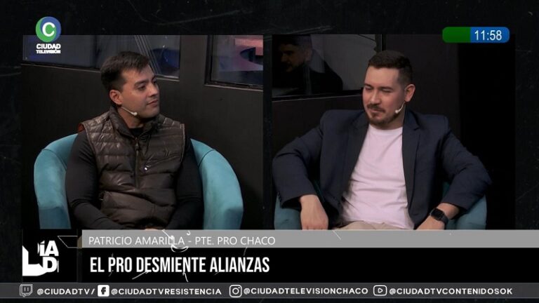 El PRO Chaco negó alianzas electorales: De una conversación a un acuerdo político hay un abismo, dijo Amarilla