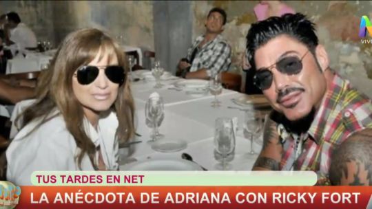 La inédita anécdota de Adriana Salgueiro y Ricardo Fort: Cuando lo empezaron a descubrir, se empezó a esconder entre los percheros