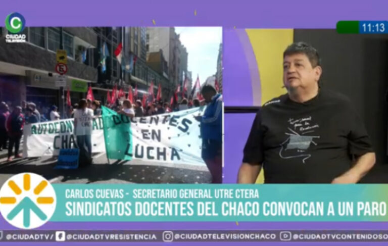 Carlos Cuevas: El lunes no vamos a empezar las clases porque los docentes sienten que fueron estafados en su palabra