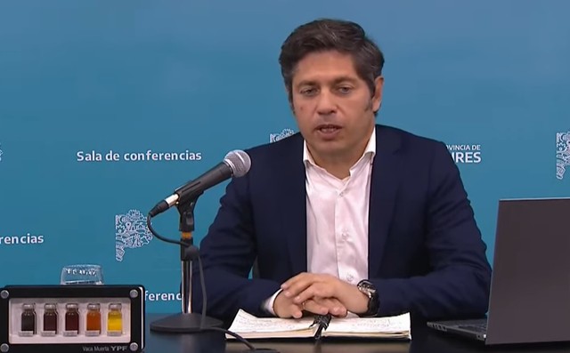 Axel Kicillof denunció una campaña «roñosa» y apuntó contra Milei por los cambios en los lugares de votación