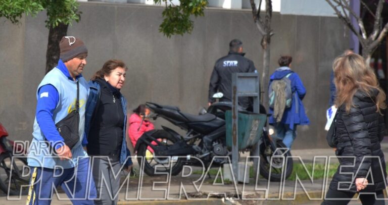 Mínima de 10 grados y máxima de 20 con pleno sol en Resistencia