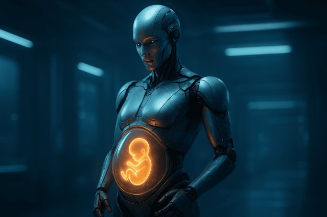 Crearon el primer robot humanoide capaz de procrear un bebé humano
