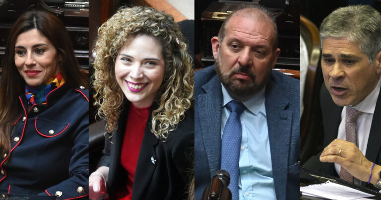 Quiénes son los cuatro ex libertarios que votaron en contra de los vetos de Javier Milei y formaron un nuevo bloque