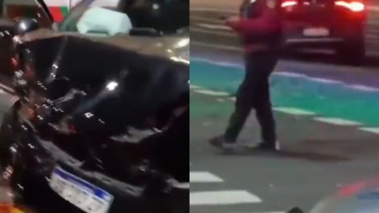 Accidente en microcentro: choque en 9 de Julio y Córdoba dejó cinco heridos