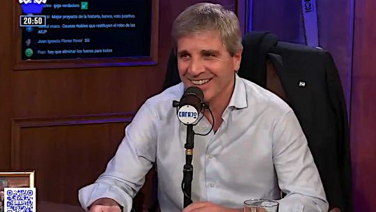 Luis Caputo se burló de las personas con discapacidad: Sin sumar a los kukas, son 1.250.000