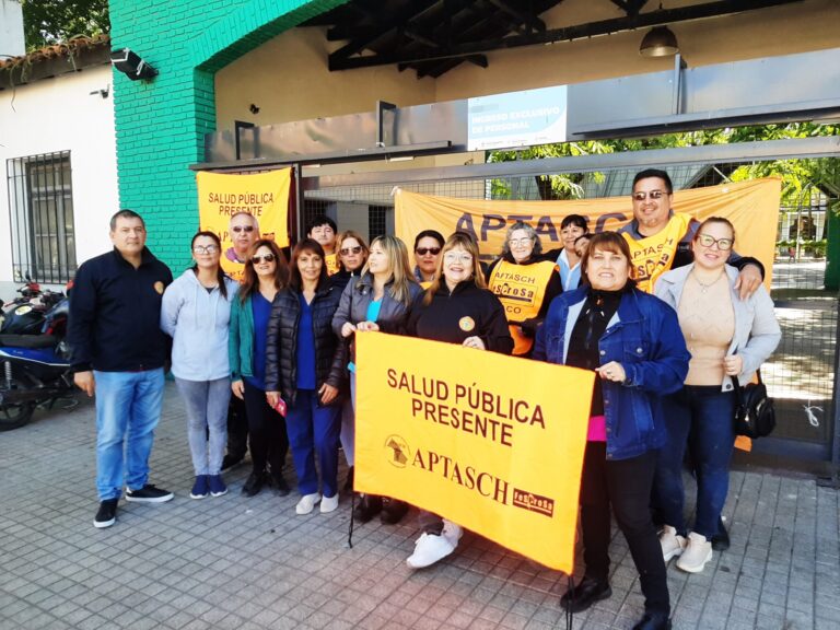 APTASCH anuncia paro de 24 horas y concentración en defensa de la Salud Pública