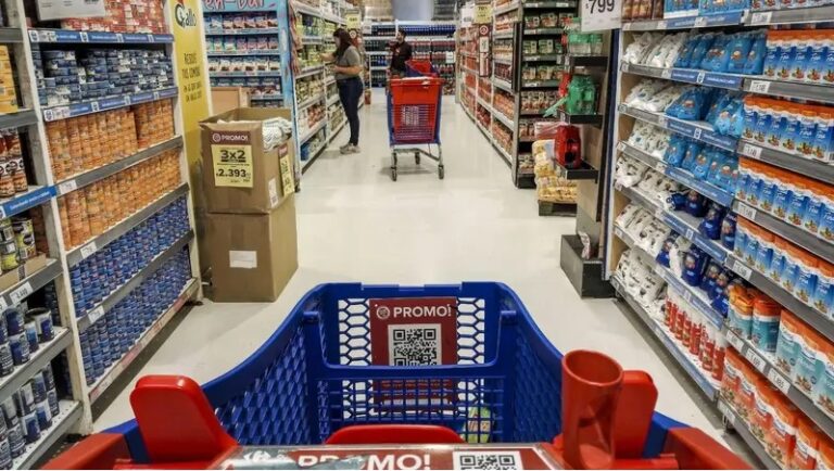 La inflación en alimentos se aceleró y fue del 3% en agosto