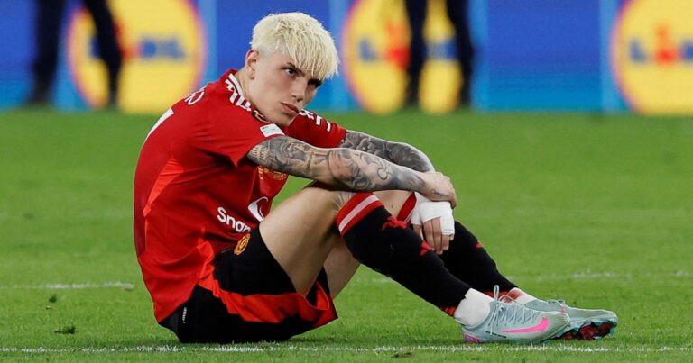 La despedida de Alejandro Garnacho del Manchester United: festejos a lo Cristiano Ronaldo, cinco años ‘inolvidables’ y su deseo a futuro