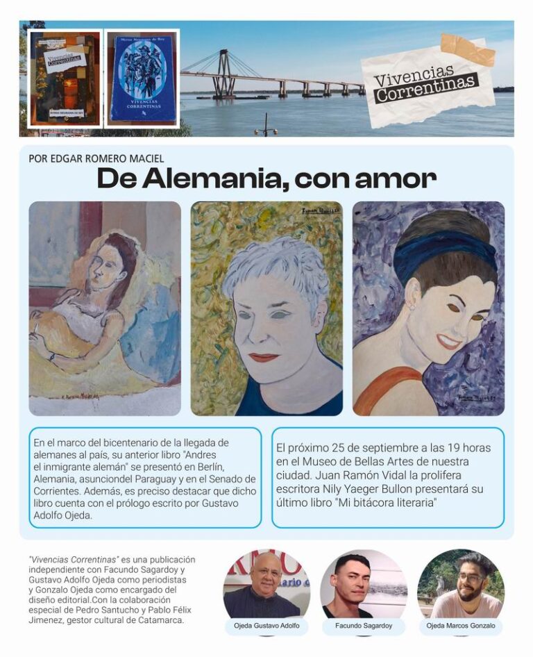 Chamamé, arte visual y cine en una nueva edición de Vivencias Correntinas