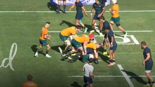 Los Pumas cayeron en la última jugada ante los Wallabies por 28-24 en Townsville