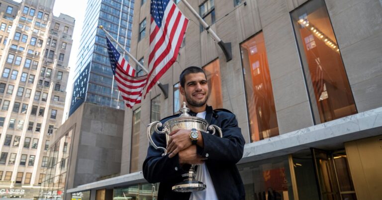 Carlos Alcaraz, el día después de volver al número uno del mundo: «Tengo Australia en la mira para ganar los cuatro Grand Slams»