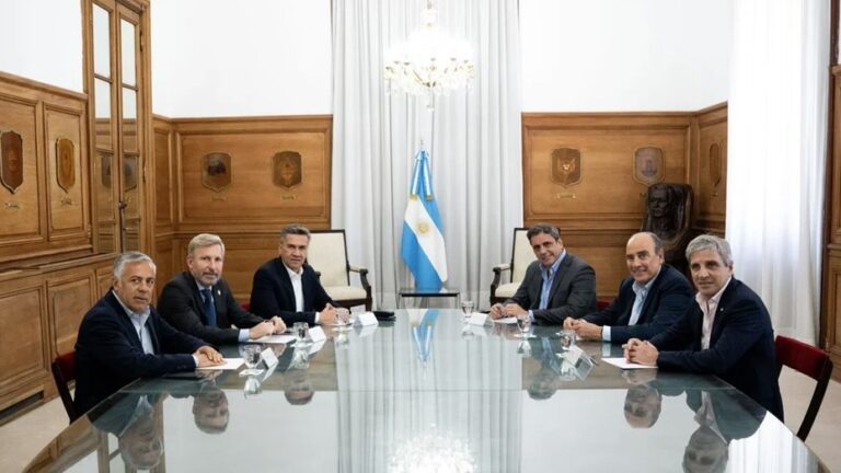 El Gobierno inició la mesa de diálogo federal con tres gobernadores: Zdero fue uno de ellos