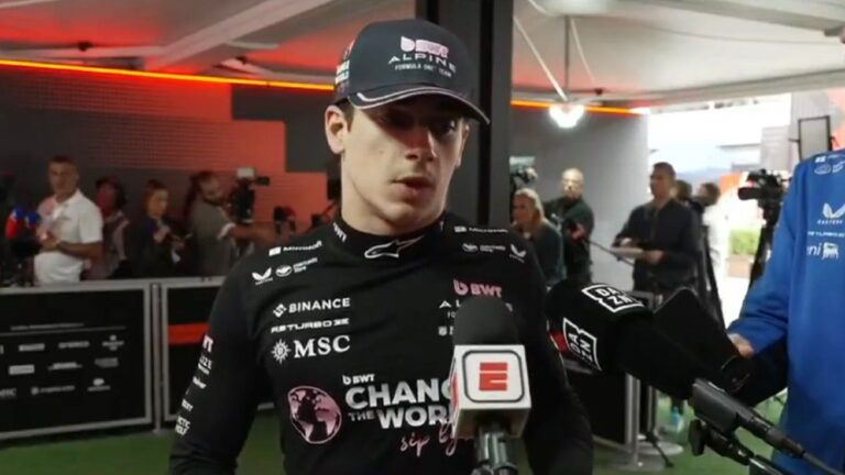 Franco Colapinto, tras su choque en la Qualy del GP de Azerbaiyán: «Prefiero»