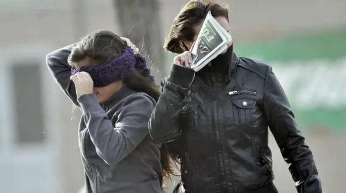 Hay alerta amarilla por vientos de hasta 70 km/h en ocho provincias argentinas