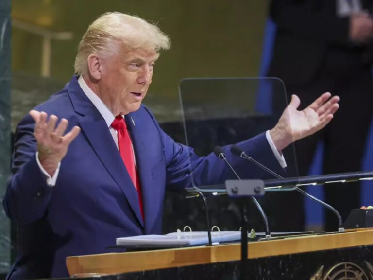 Trump acusó a la ONU de financiar el ataque contra países occidentales, de premiar a Hamas y reclamó que le den un Nobel de la Paz
