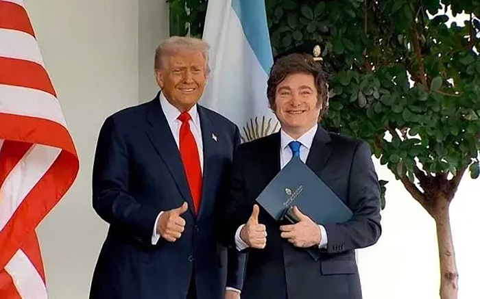 Trump despachó a Milei en la Casa Blanca: Si pierde las elecciones no seremos generosos con Argentina