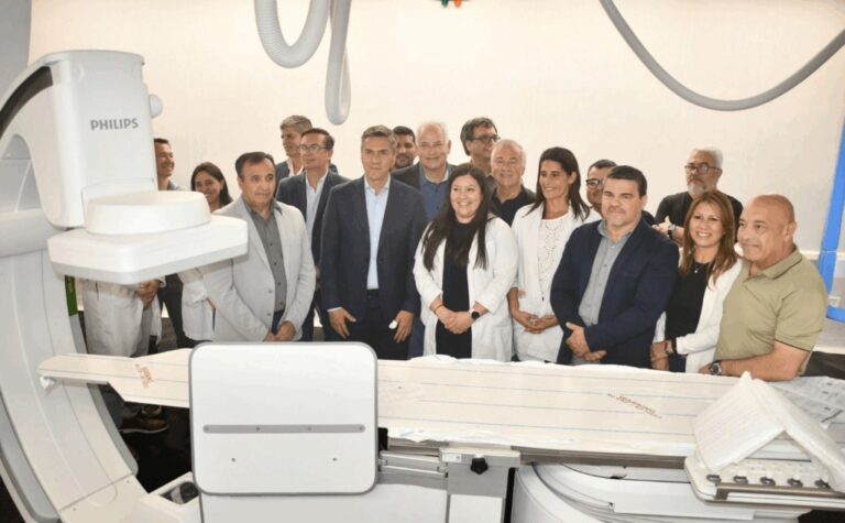 Se inauguró la obra civil de la Sala de Hemodinamia del Hospital Perrando