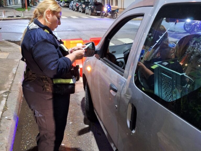 Secuestraron 24 vehículos y detectaron 13 casos de alcoholemia positiva en Resistencia