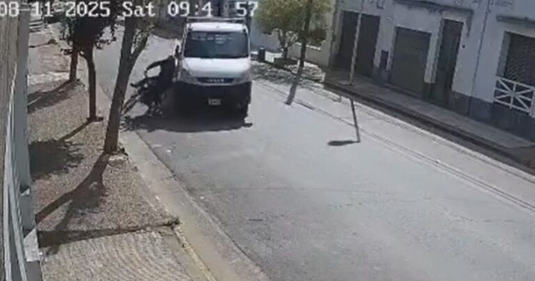De discusión callejera a tragedia en Azul: un camionero detenido por embestir y matar a un motociclista
