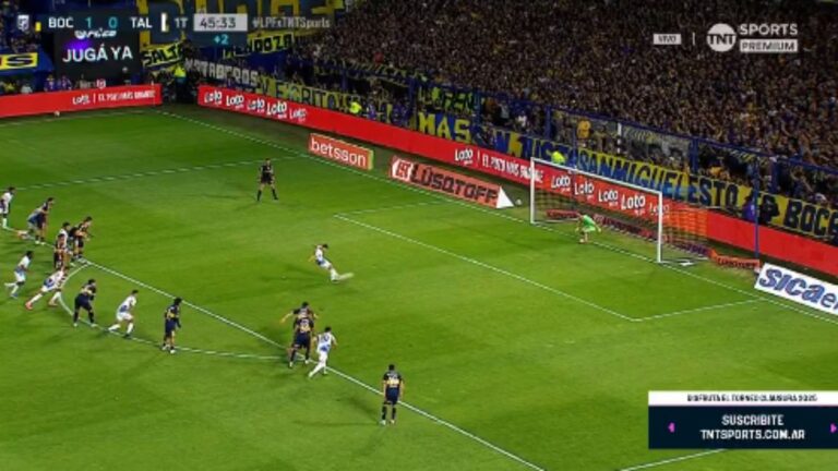 El penal que atajó Agustín Marchesín para que Boca le siga ganando a Talleres