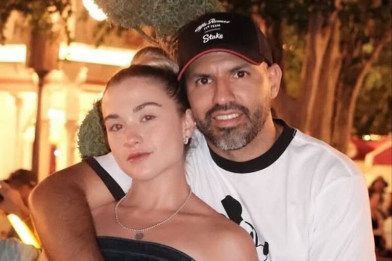 En medio de las versiones de crisis con el Kun Agüero, Sofía Calzetti tuvo un gesto contundente