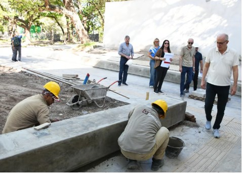 Avanza la puesta en valor del Parque 2 de Febrero