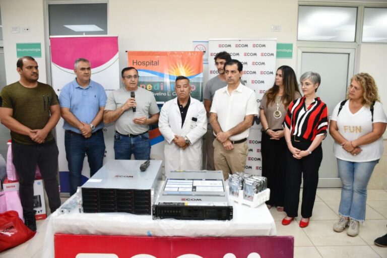 El Hospital Pediátrico «Avelino Castelán» sumó equipamiento para mejorar la atención
