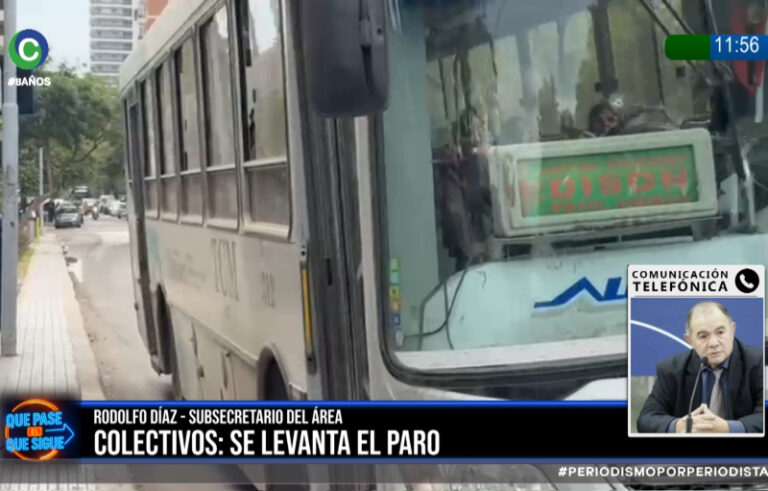 Se reanuda el servicio de transporte tras el paro de la UTA en reclamo del pago de sueldos